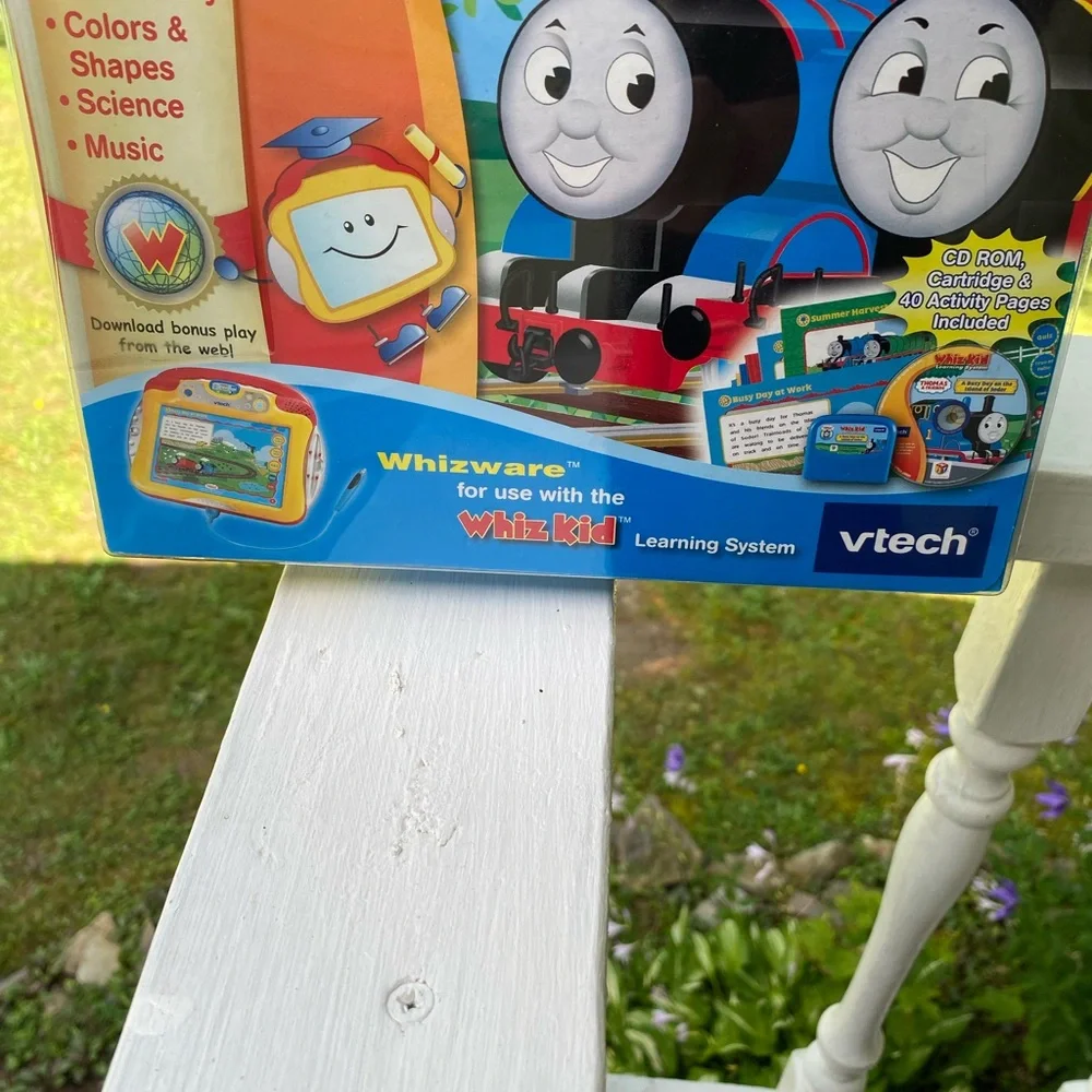 Vtech Whiz Kid Thomas & Friends Learning System Whizware Pre K (New)